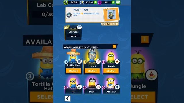 Despicable Me: Minion Rush Gameplay Walkthrough Part 175 - Tortilla Chip Hat Costumes 2021 смотреть онлайн