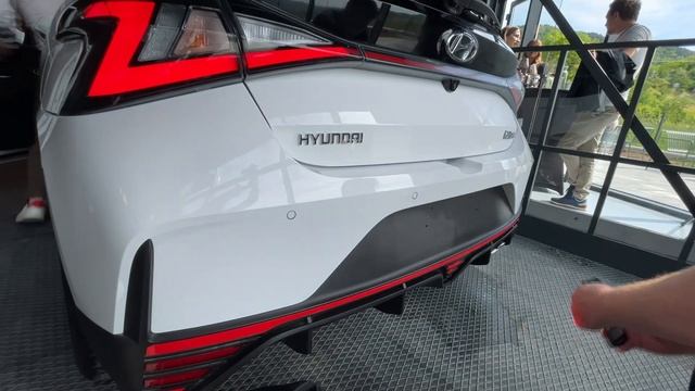 New HYUNDAI i20 N 2022 - CRAZY EXHAUST sound (loud with pops & bangs) смотреть онлайн