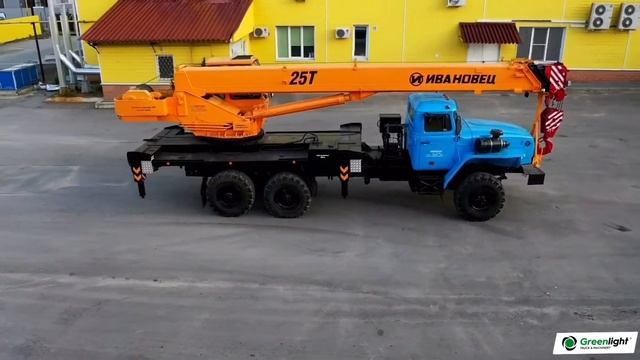 Продается автокран Ивановец КС-45717-1 смотреть онлайн