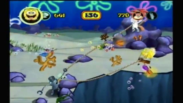SpongeBob SquarePants Lights Camera Pants Walkthrough - Bonus Minigames смотреть онлайн