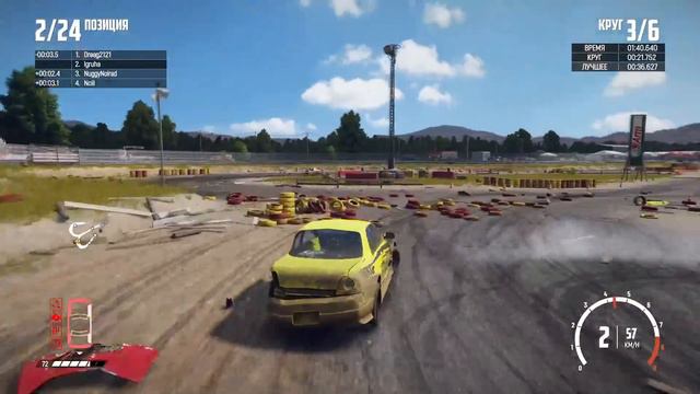 СУМАСШЕДШИЕ ДЕРБИ ГОНКИ / Прохожу игру Wreckfest смотреть онлайн