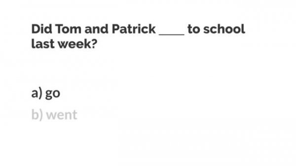 Test Your English! - Past Simple vs Present Simple - QUIZ