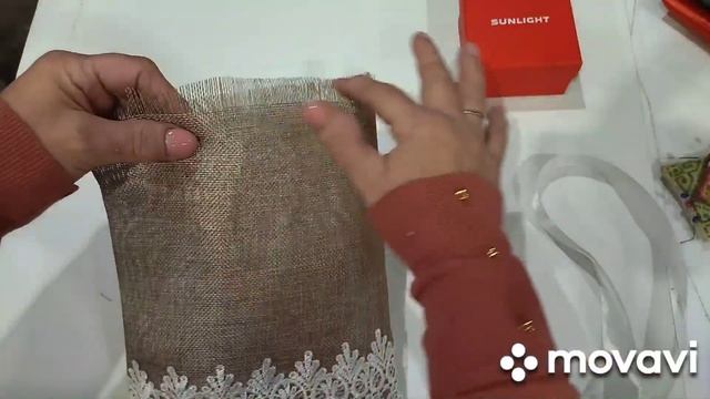 Шьëм мешочки для новогодних подарков .