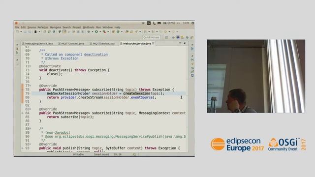 ECE2017 | Let data flow, like an endless river into your OSGi application смотреть онлайн