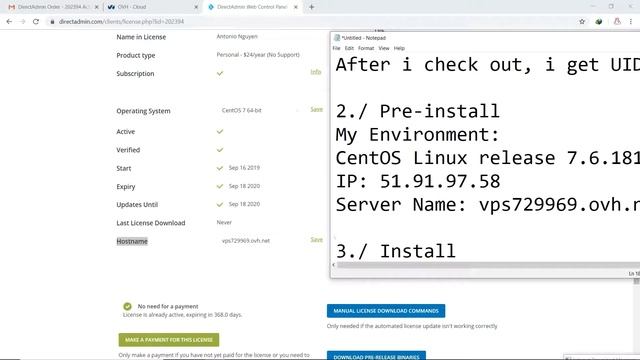 install directadmin on centos 7 смотреть онлайн