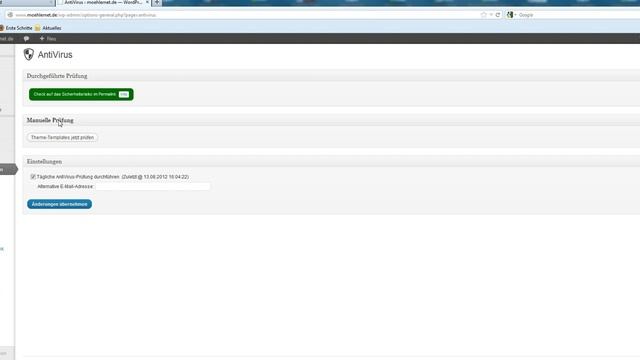 AntiVirus WordPress Plugin смотреть онлайн