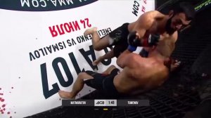 Туменов Биберт vs Матмуратов 10 бой Биберт