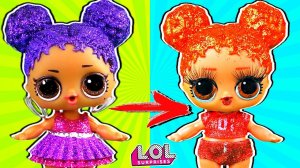 Панки в шоке от трансформации куклы лол сюрприз в салоне красоты! Мультик LOL dolls