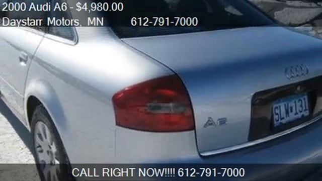 2000 Audi A6 2.8 QUATTRO for sale in Minnetonka, MN 55343 at смотреть онлайн