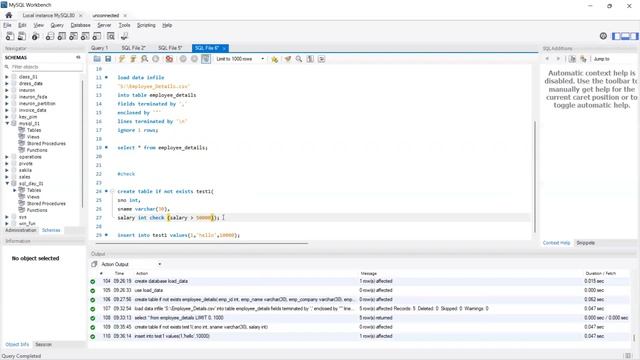 How to Load CSV file into a Table in My SQL ,Constraints || SQL_Class_02 смотреть онлайн
