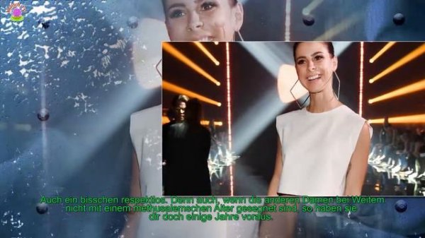 Lena Meyer-Landrut kontert   an ihrem Kleid