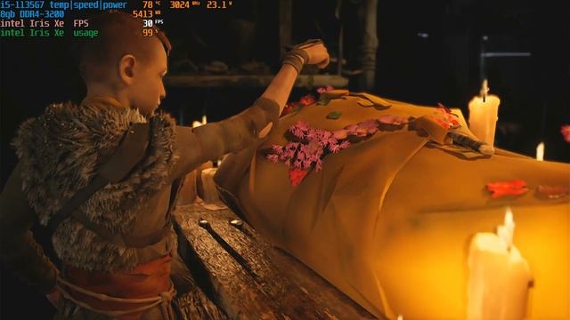 God of War | intel i5-1135g7 X intel Iris Xe X 8gb DDR4 (ASUS VivoBook 15 K513EAN) смотреть онлайн