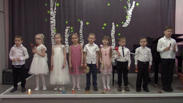 Шумовой оркестр "Капельки". 1.В. А. Моцарт "Колыбельная" 2. РНП "На горе-то калина" смотреть онлайн