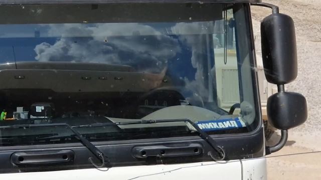 Даф утонул(вытащить нечем,выгрузка в поле