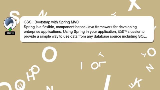 CSS : Bootstrap with Spring MVC смотреть онлайн