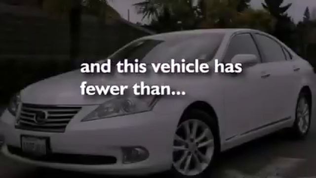 Certified 2010 Lexus ES350 Seattle WA