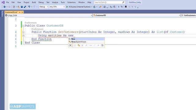 Hindi | Implement Custom Paging in GridView using ObjectDataSource in ASP.Net using VB.Net смотреть онлайн