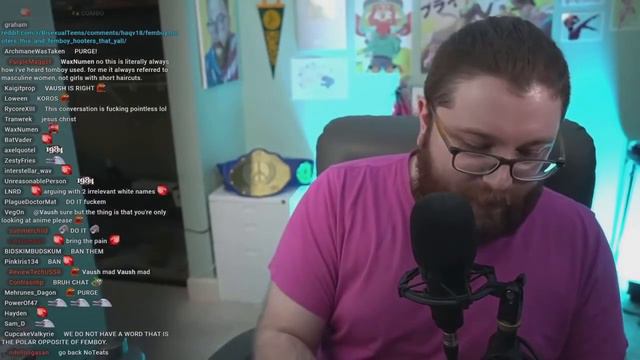Vaush is insecure about tomgirls смотреть онлайн