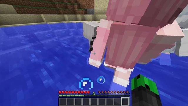 Herobrin and Ender Dragon saved me!!!! смотреть онлайн