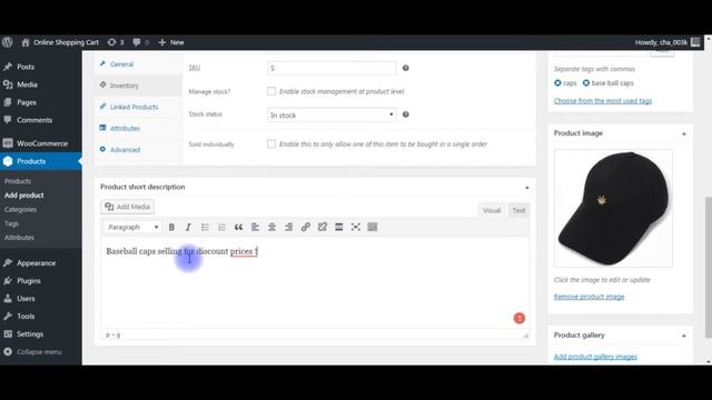 Add WooCommerce Categories, Products Online Shop | WordPress 4.7.5 смотреть онлайн