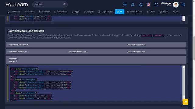 Education Dashboard UX UI Bootstrap Admin Template with LTR Light Theme смотреть онлайн