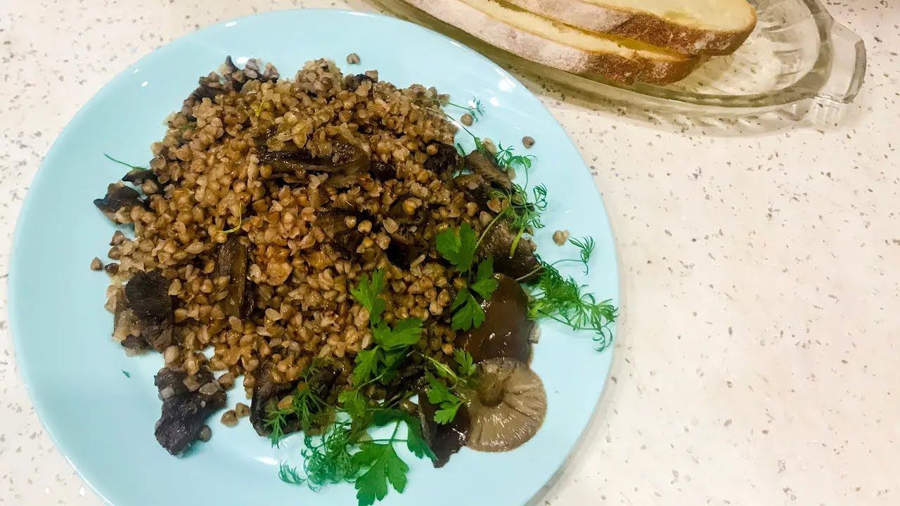 САХАР в ГРЕЧКУ?! ПОПРОБУЙТЕ! Гречневая КАША с ГРИБАМИ в МИКРОВОЛНОВКЕ
