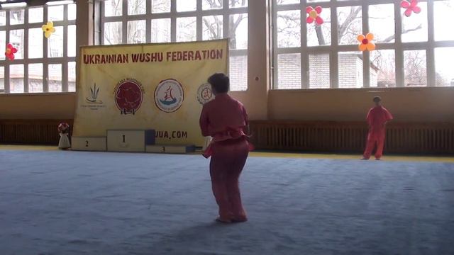 Буняк Юлия. Чан цюань (гуйдин). Чемпионат Запорожской области по ушу (таолу) смотреть онлайн