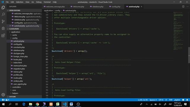 codeigniter configuración lenguaje programación II FET смотреть онлайн