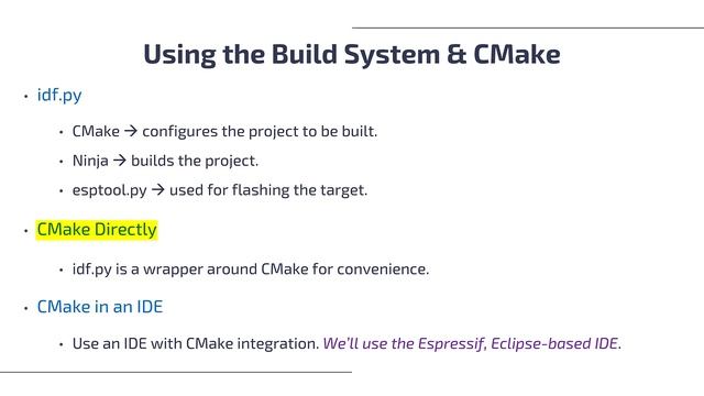 ESP-IDF Build System & CMake Overview смотреть онлайн
