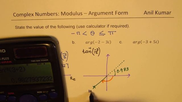 How to Calculate the Argument in Complex Number with Calculator смотреть онлайн