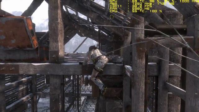 Rise of the Tome Raider performance sample (PC specs in descrpition) смотреть онлайн