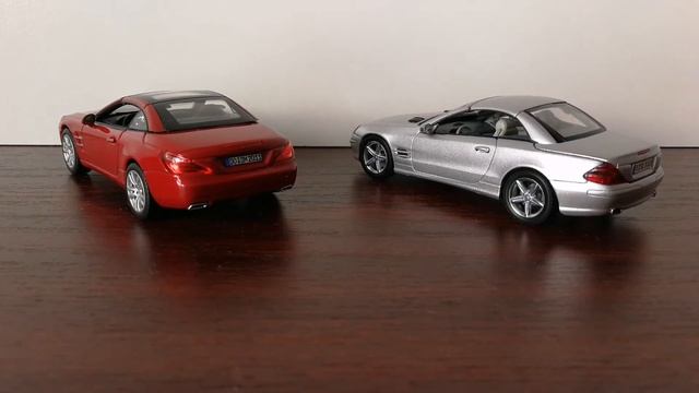 1/43 Mercedes Benz. SL-klasse (R231+R230). смотреть онлайн