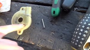 ремонт маслонасоса хусварна137/142, не подает масло на цепь