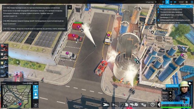 Emergency 2016 | Взрыв на нефтеперерабатывающем заводе | Прохождение смотреть онлайн