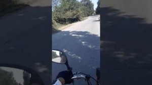 Покатушки на мопеде карпаты по городу(7)