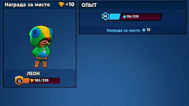 Занял топ-1 НА ЛЕОНЕ 2 РАЗА! Brawl Stars! смотреть онлайн