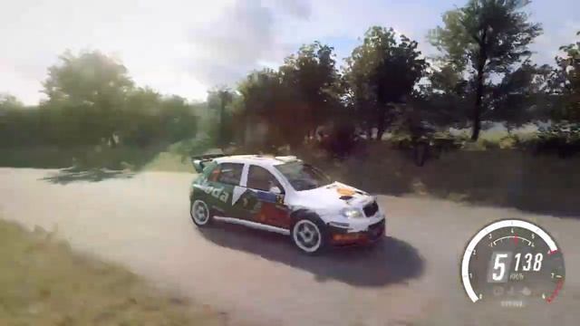 DiRT Rally 2.0-WRC- Škoda Fabia Rally-Gameplay