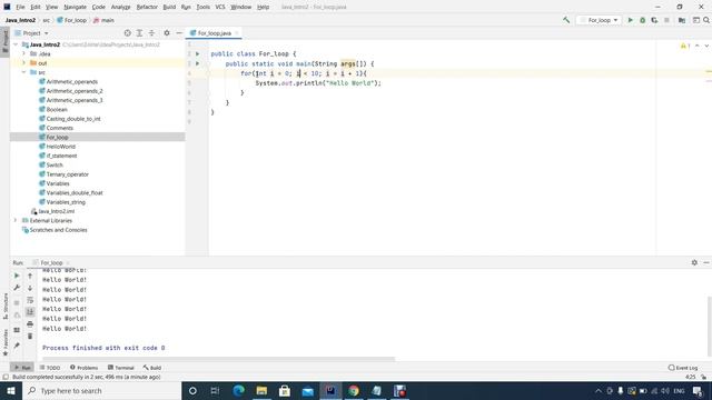 5.1 Цикловый оператор for смотреть онлайн