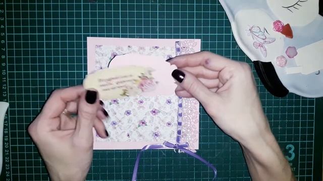 Открытка для мамы на день рождения своими руками. Мастер-класс. Скрапбукинг смотреть онлайн