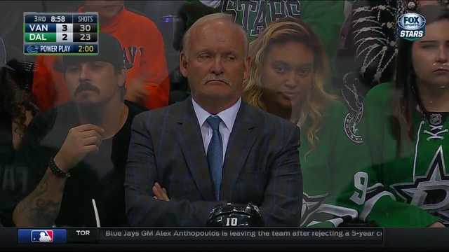 NHL.2015/16. Dallas Stars - Vancouver Canucks . 3 тайм . НХЛ 30.10.2015 смотреть онлайн