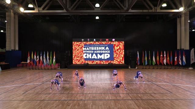 АКВАРЕЛЬ MATRESHKA FITNESS-AEROBICS CHAMP Финал смотреть онлайн