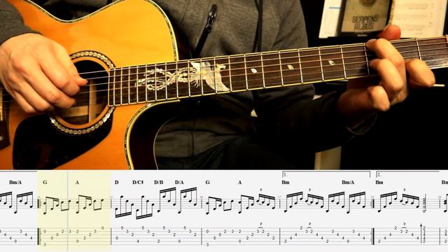 Stratovarius - Forever Acoustic Guitar Cover (with TAB)