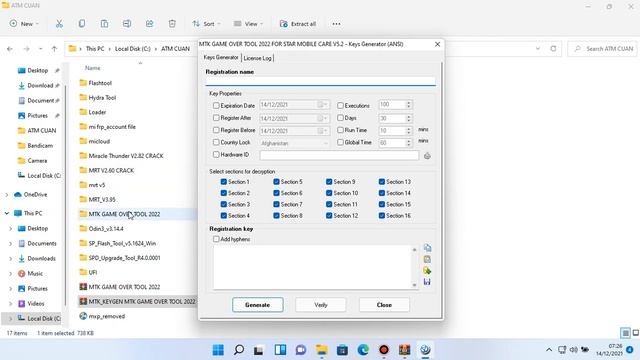 MTK GAME OVER TOOL 2022 Tested Free Keygen смотреть онлайн