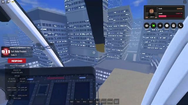 HELICOPTER SHIFT GONE WRONG! | Emergency Simulator District: Detroit (Roblox) смотреть онлайн