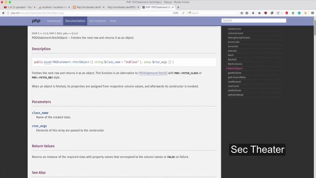 تعلم ال PHP Data Object الدرس الثامن : كيفيه احضار البيانات بال Fetch Column و Fetch Object смотреть онлайн