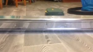 Бампер после полировки пастой K2 Aluchrom