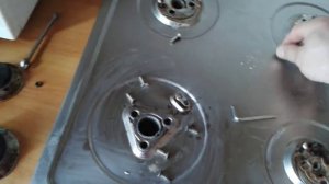 Замена термопары газовой плиты, поверхности.