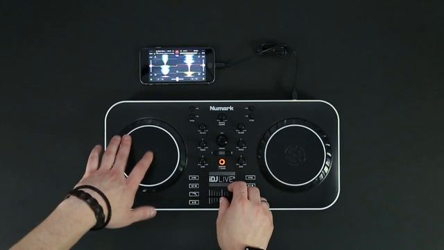 Numark iDJ Live 2 DJ Controller for djay by Algoriddim - Scratch Session смотреть онлайн