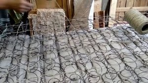 Перетяжка пружинного блока шпагатом. Зачем это делаем?