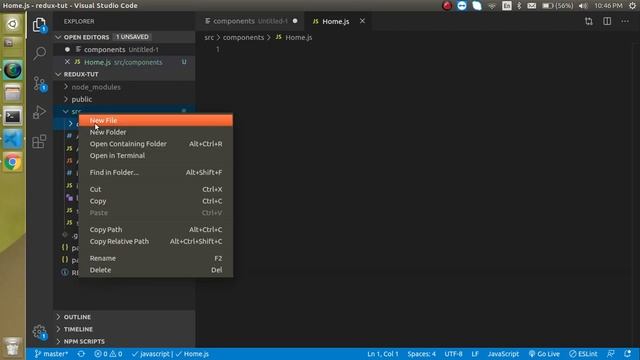React Redux tutorial #5 filer folder structure смотреть онлайн
